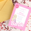 Pozivnica "Barbie Dream"