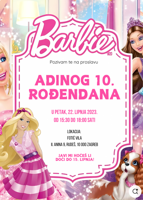 Pozivnica "Princess Party" - Image 2