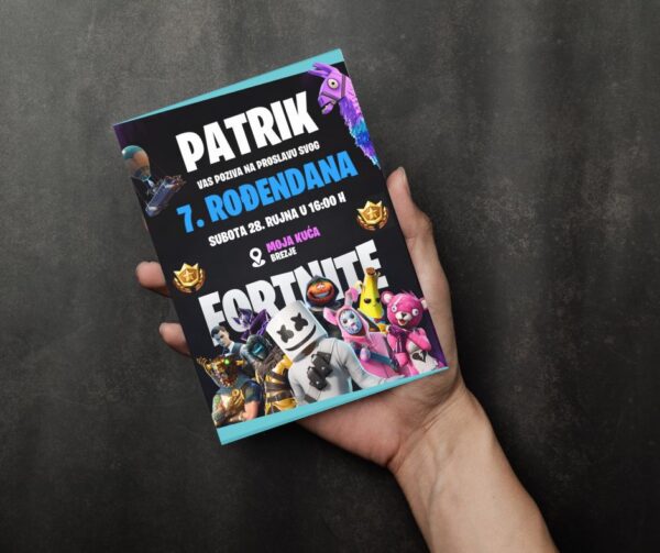 Pozivnica "Fortnite"